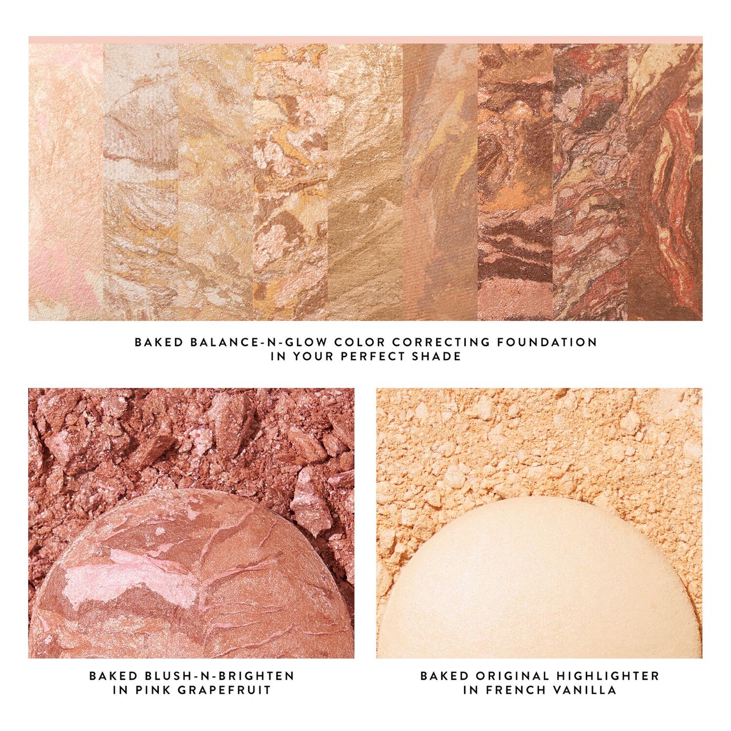 Daily routine: satin finish full face kit 4PC texture