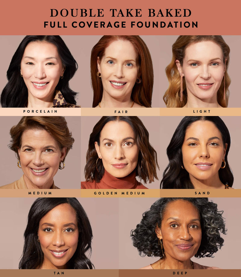 Daily routine full coverage model shade chart