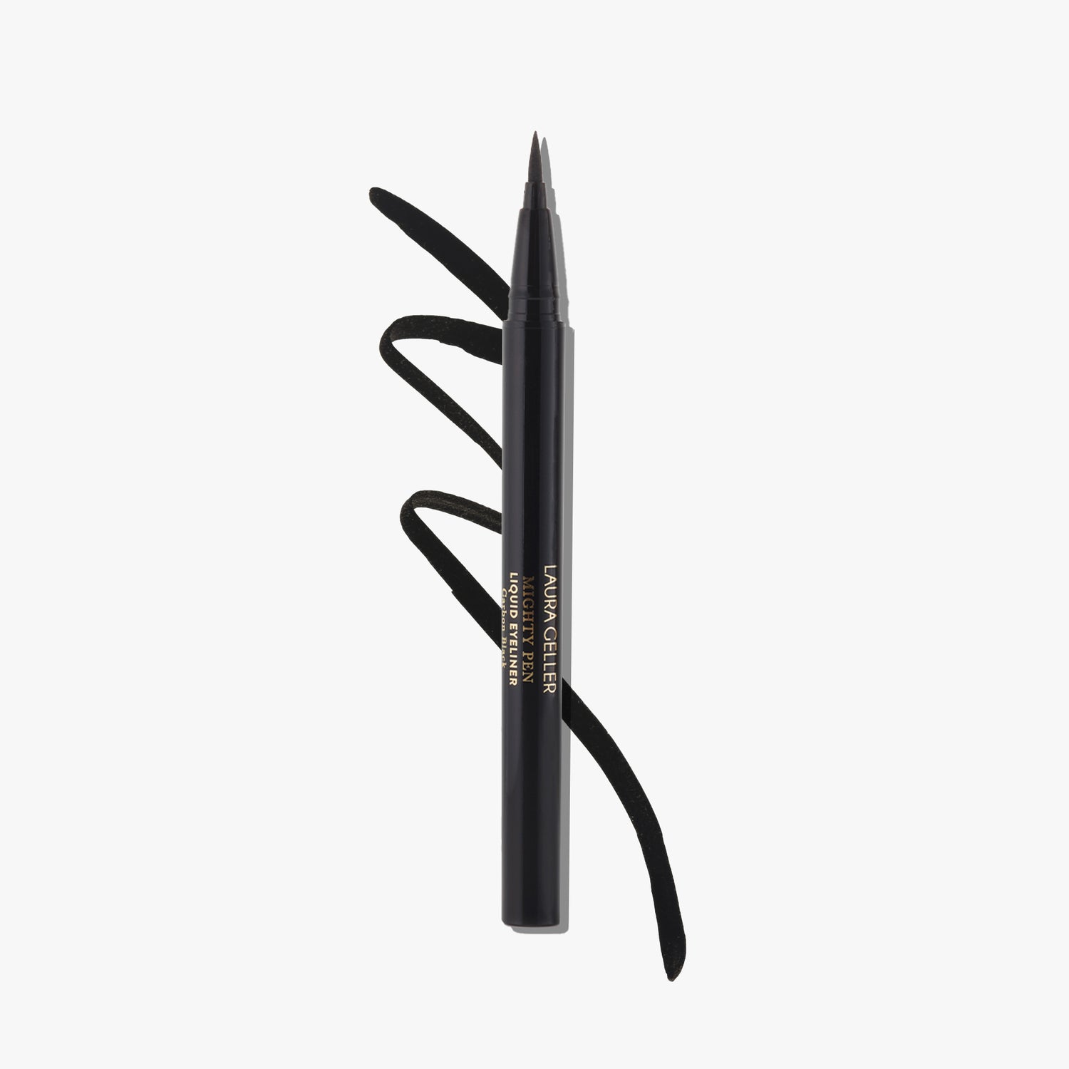 Mighty pen liquid eyeliner + stencil main solder carbon black