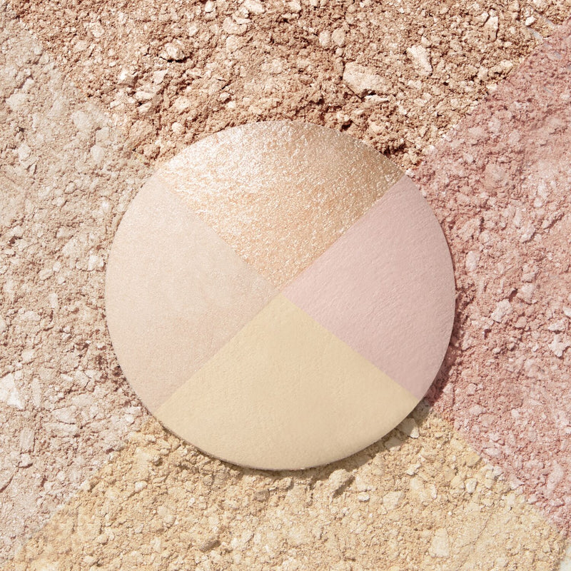 Baked Natural Glow Highlighter Quad