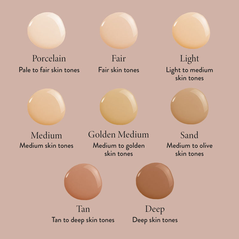 Double Take Liquid Foundation Shade descriptions