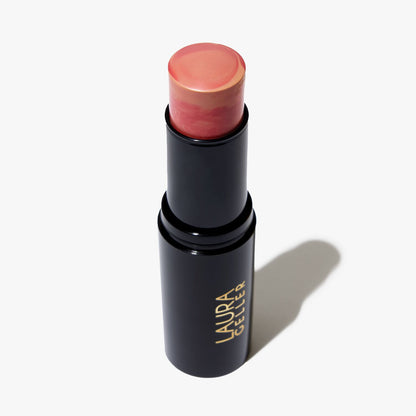 italian marble blush stick soldier in Apricot Spritz