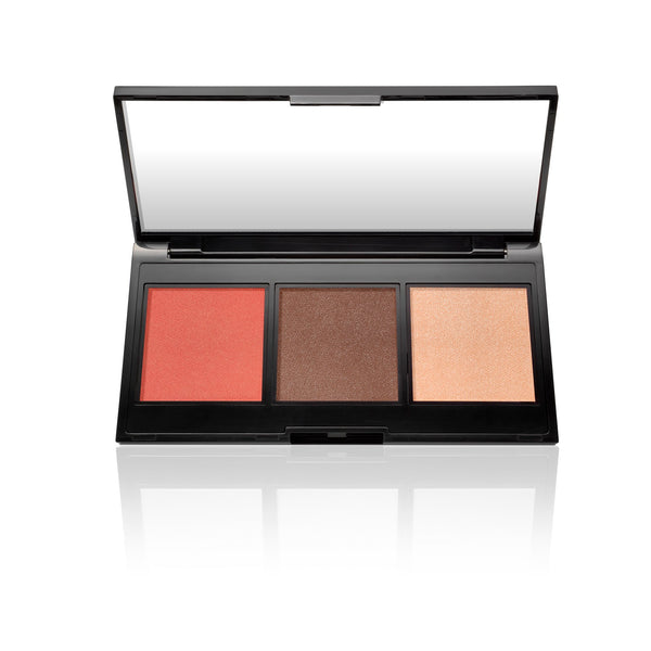 Multitasking Eye, Lip, Cheek Palette Cream to Powder Trio (Shades of Nudes) Product image 