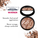 Baked bronze-n-brighten multipurpose bronzer callout