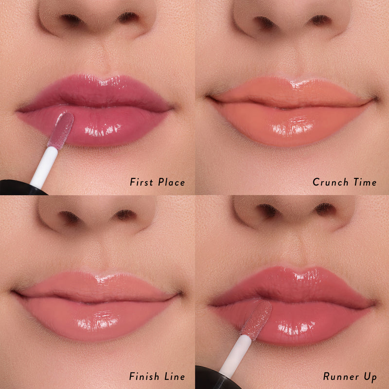 Treat-n-Go Lip Oil Lip Swatch Comparisons