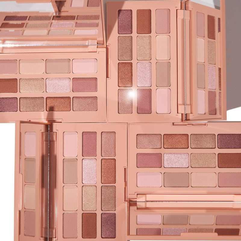 You're a natural! multi-finish eyeshadow palette rose and taupe collection lifestyle